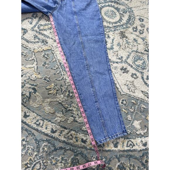 90s High Waisted Tapered Mom Jeans Sz 11 | Vintage Manisha Denim - Picture 4 of 11